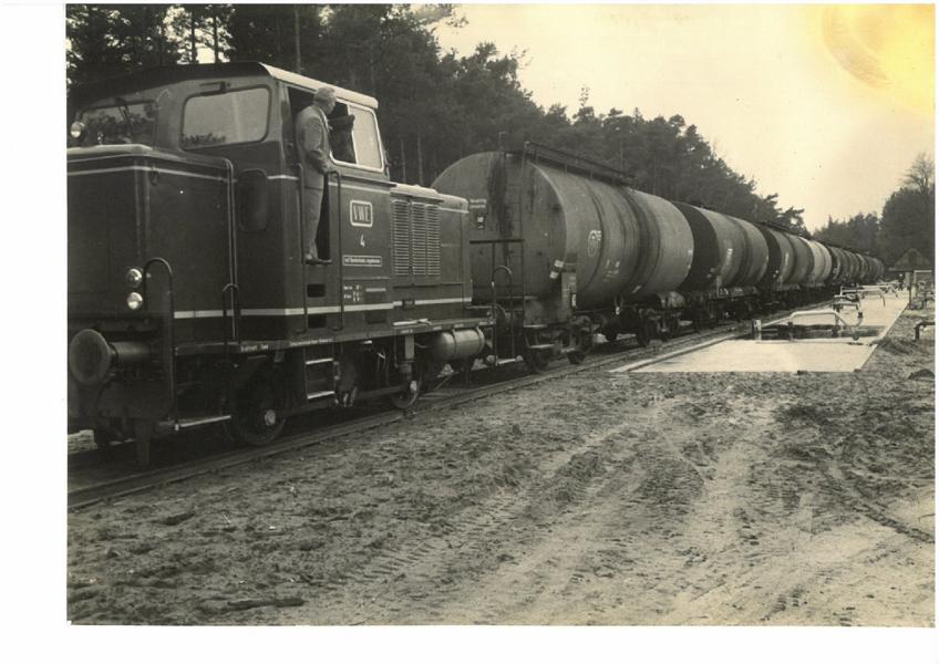Historische Lokomotive der Kleinbahn Verden-Walsrode